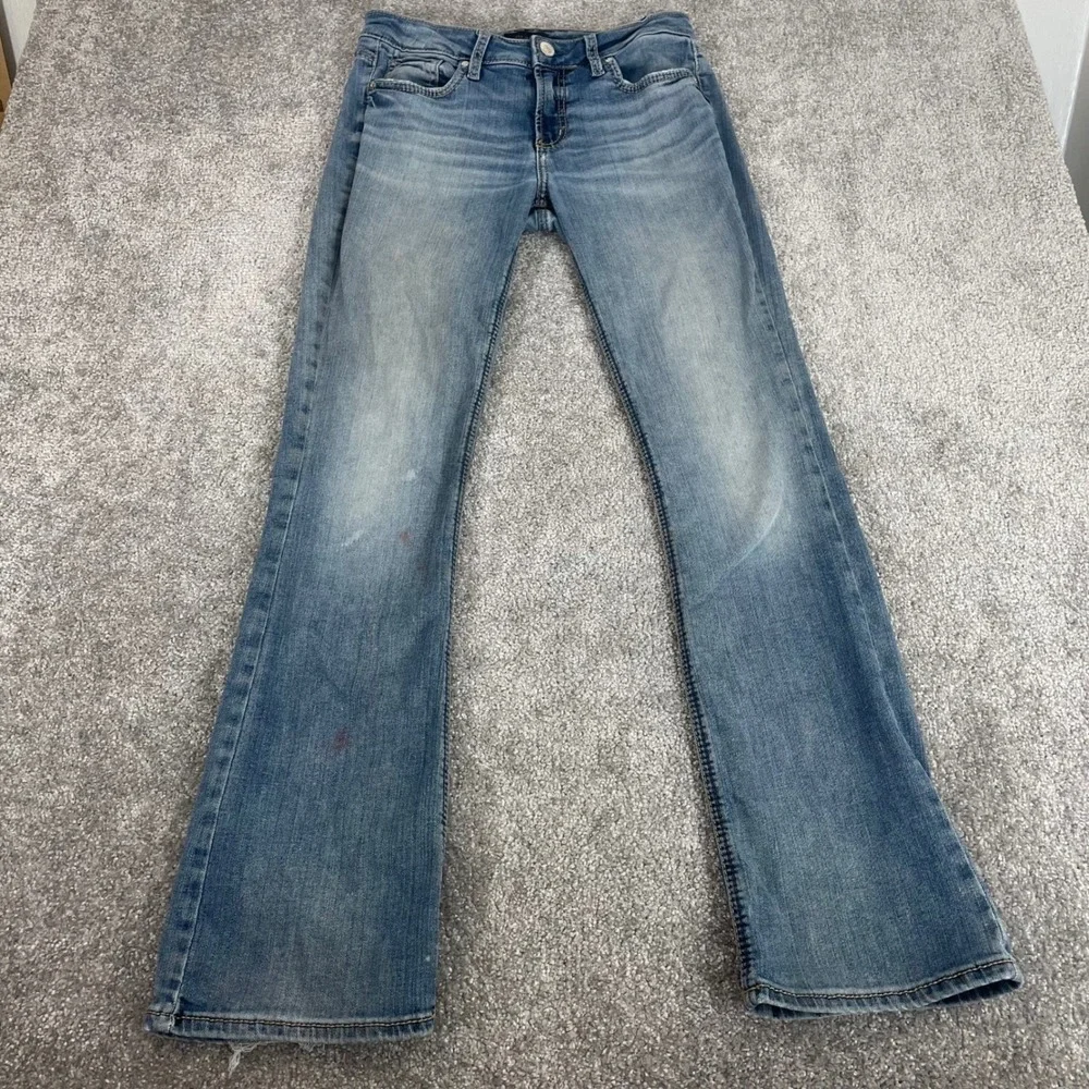Silver Jeans visible pink